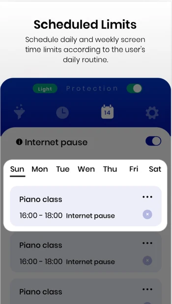 Netspark Real-time filter screenshot